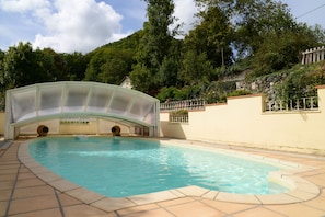 Seasonal outdoor pool