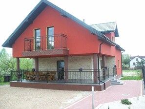 Fassade der Unterkunft