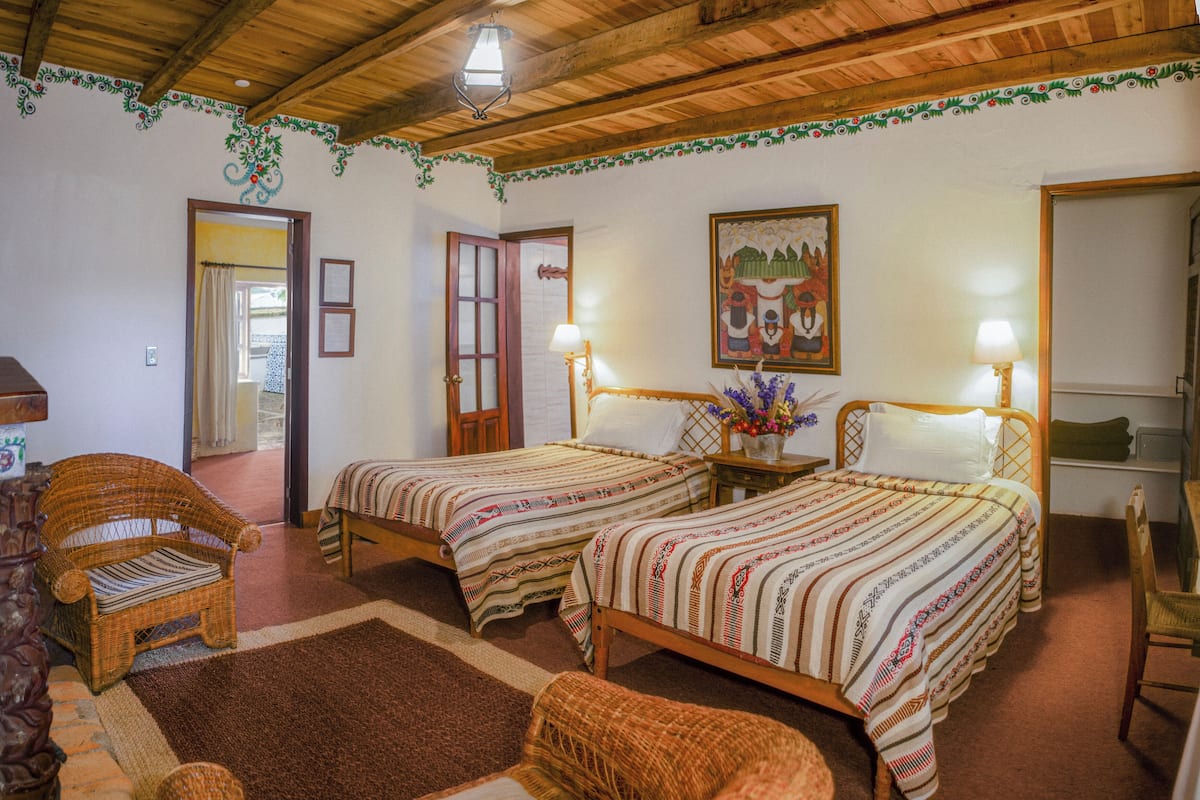 2 bedrooms, premium bedding, in-room safe, individually decorated
