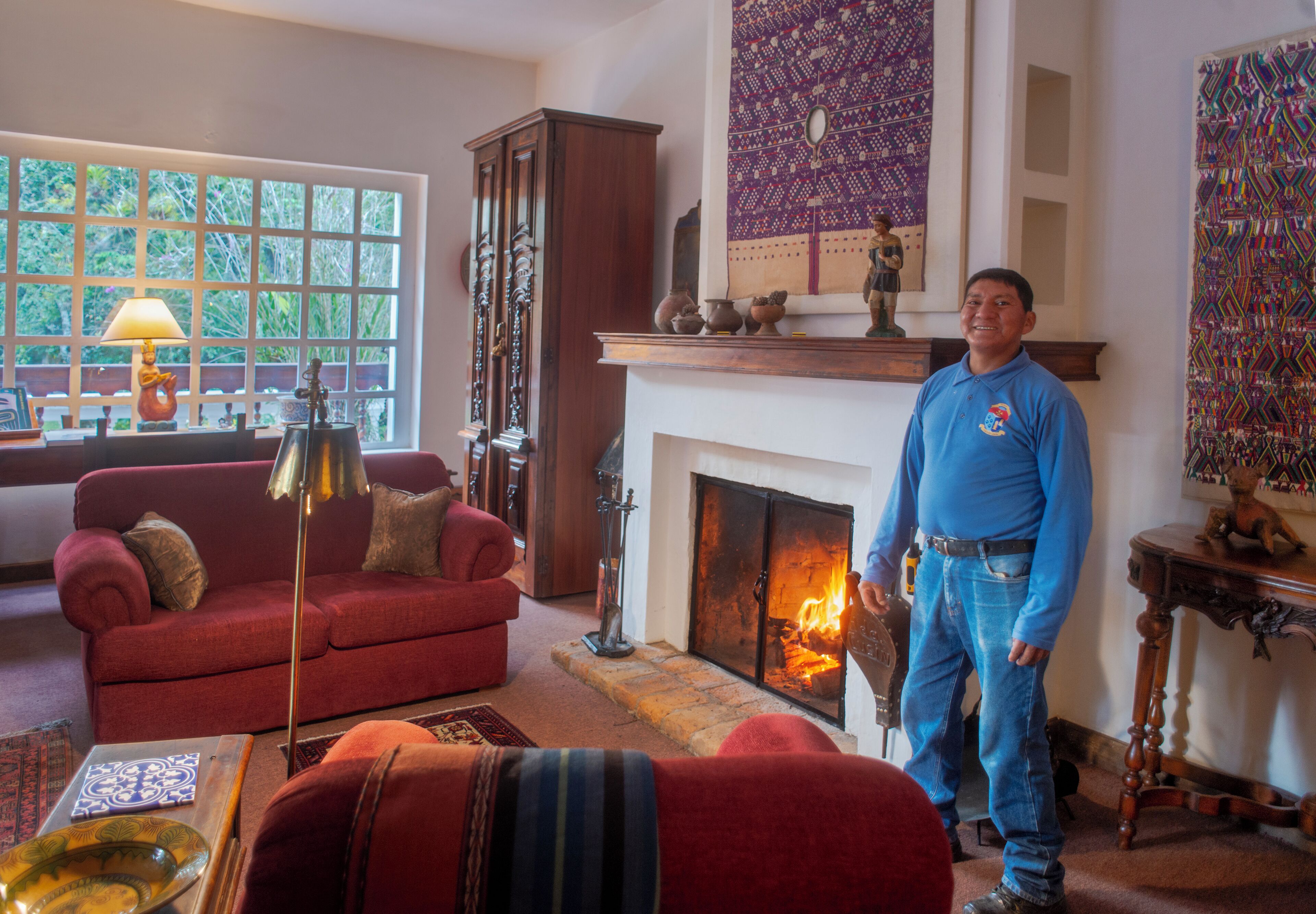 presidential suite | living area | heated floors