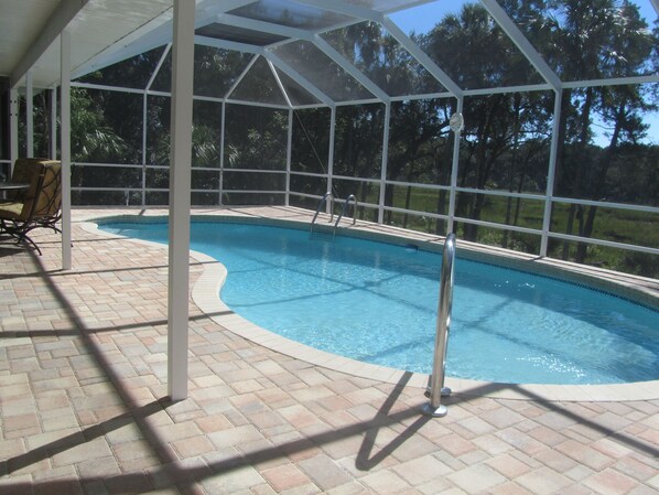 Außenpool, beheizter Pool