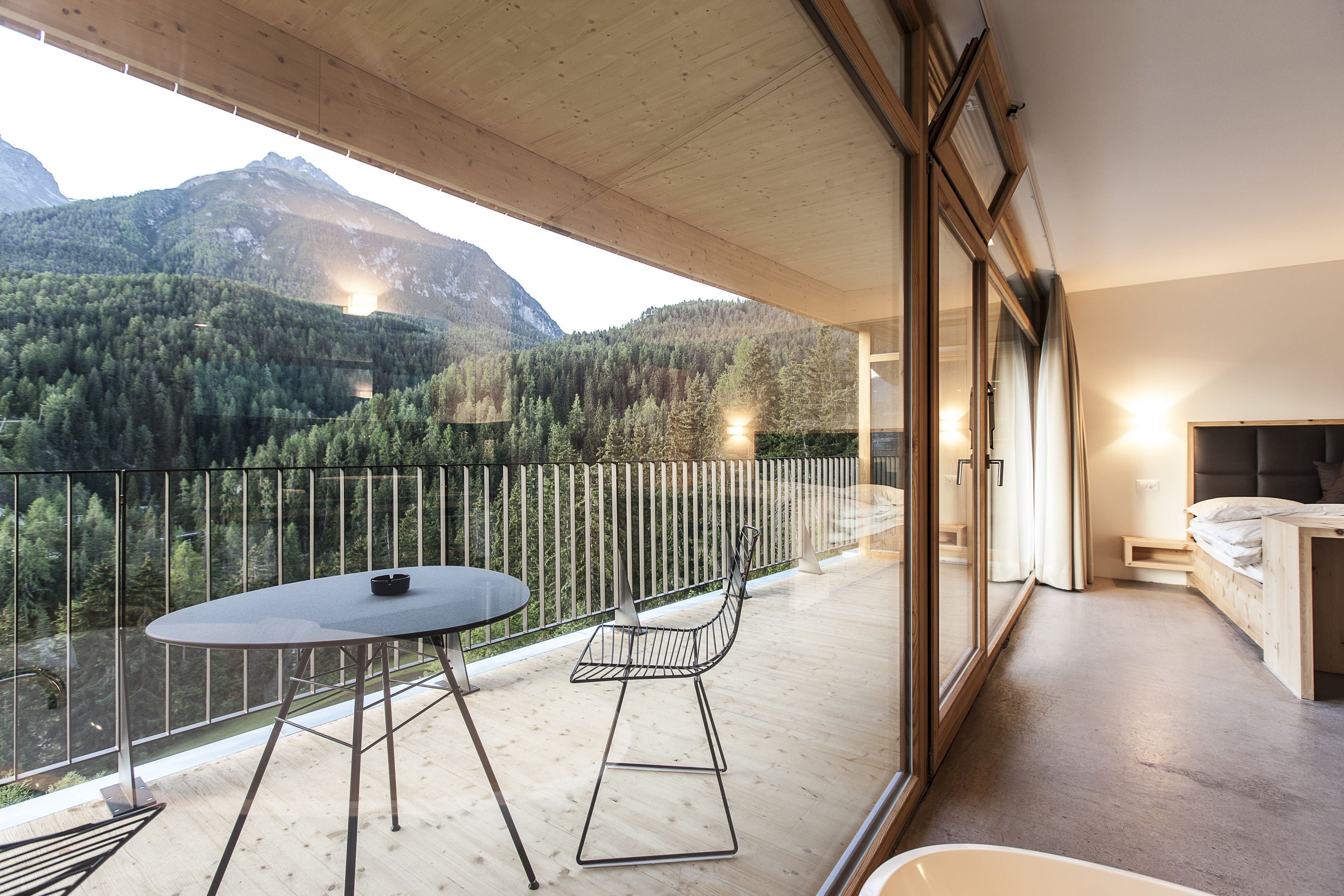 Suite Supérieure, vue montagne | Literie hypoallergénique, couette en duvet d'oie