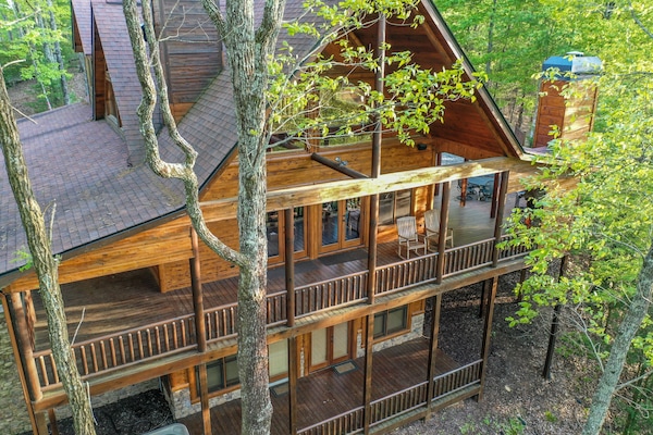 Aerial View Showcasing The Summit's 3 Levels