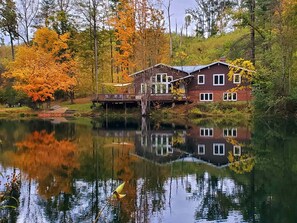 Exterior - Secluded Waterfront Home Located On 82 Private Acres! Close to HH State Park!
 (Laurelville)