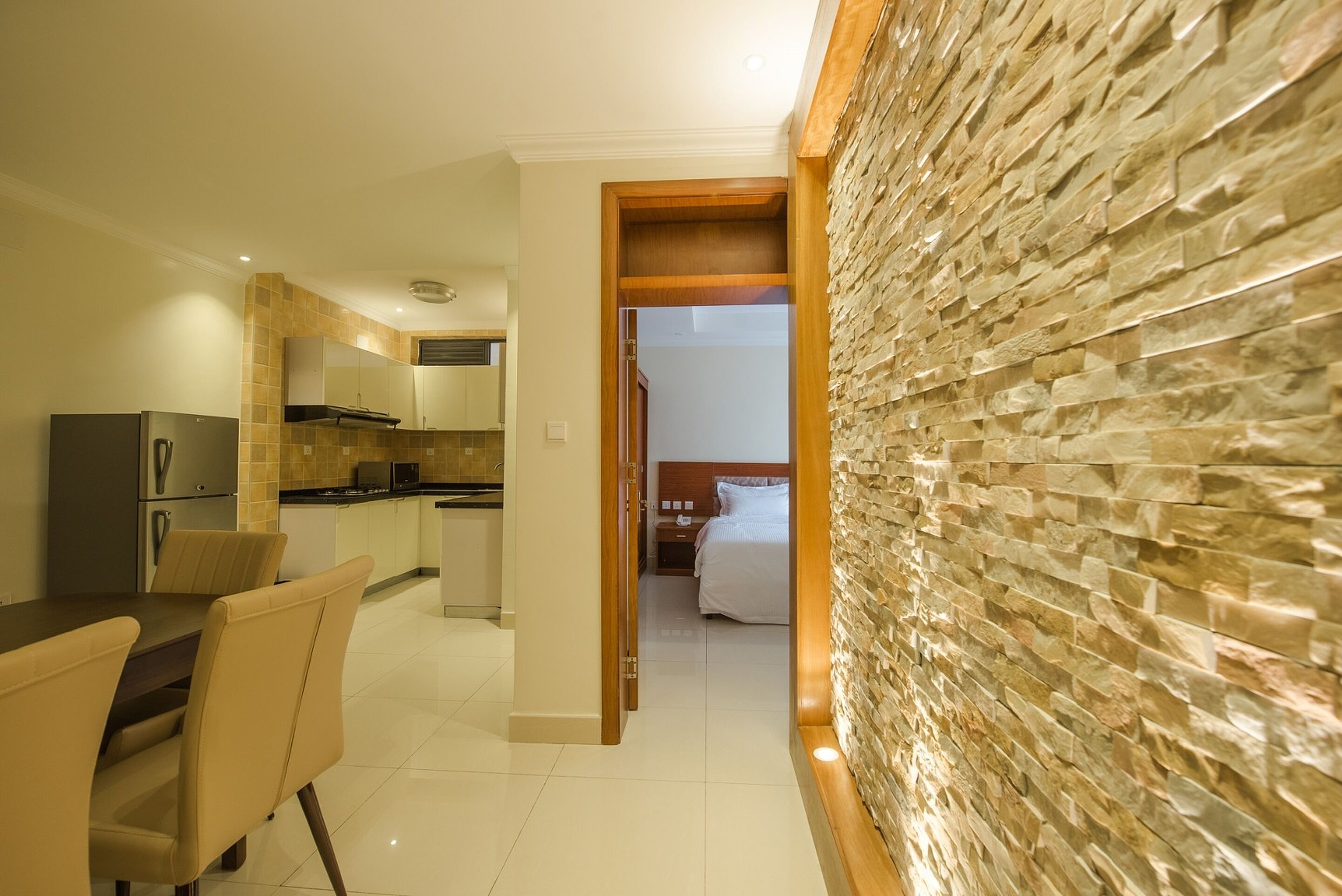 Apartment, 2 Bedrooms | Private kitchen | Fridge, microwave, cookware/dishes/utensils