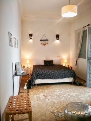 Triple Room | In-room safe, laptop workspace, iron/ironing board - Riad L'Arganier (Marrakech)