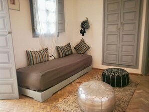 Triple Room | Living area - Riad L'Arganier (Marrakech)