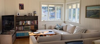 Restored house in Stykkishòlmur old town