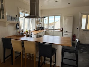 Kühlschrank, Ofen, Herdplatte, Geschirrspüler