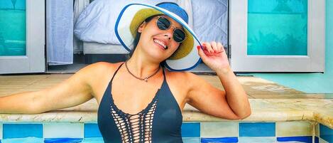 Alberca al aire libre