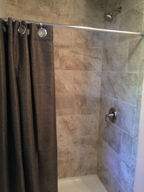 Shower, towels