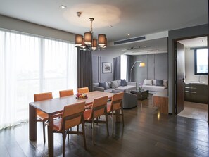 Penthouse | Minibar, in-room safe, desk, soundproofing - Amp Am House Hotel (Bangkok)