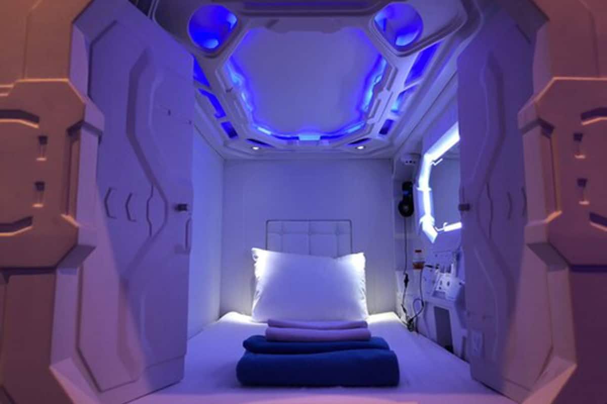 Single Capsule | Gratis wifi, beddengoed