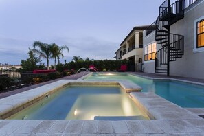 Family Villa, Hot Tub, Garden Area | Water view