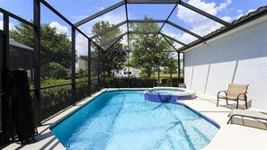 8 outdoor pools, pool umbrellas, sun loungers - Je62762 - Reunion Resort - 4 Bed 2 Baths Villa (Kissimmee)