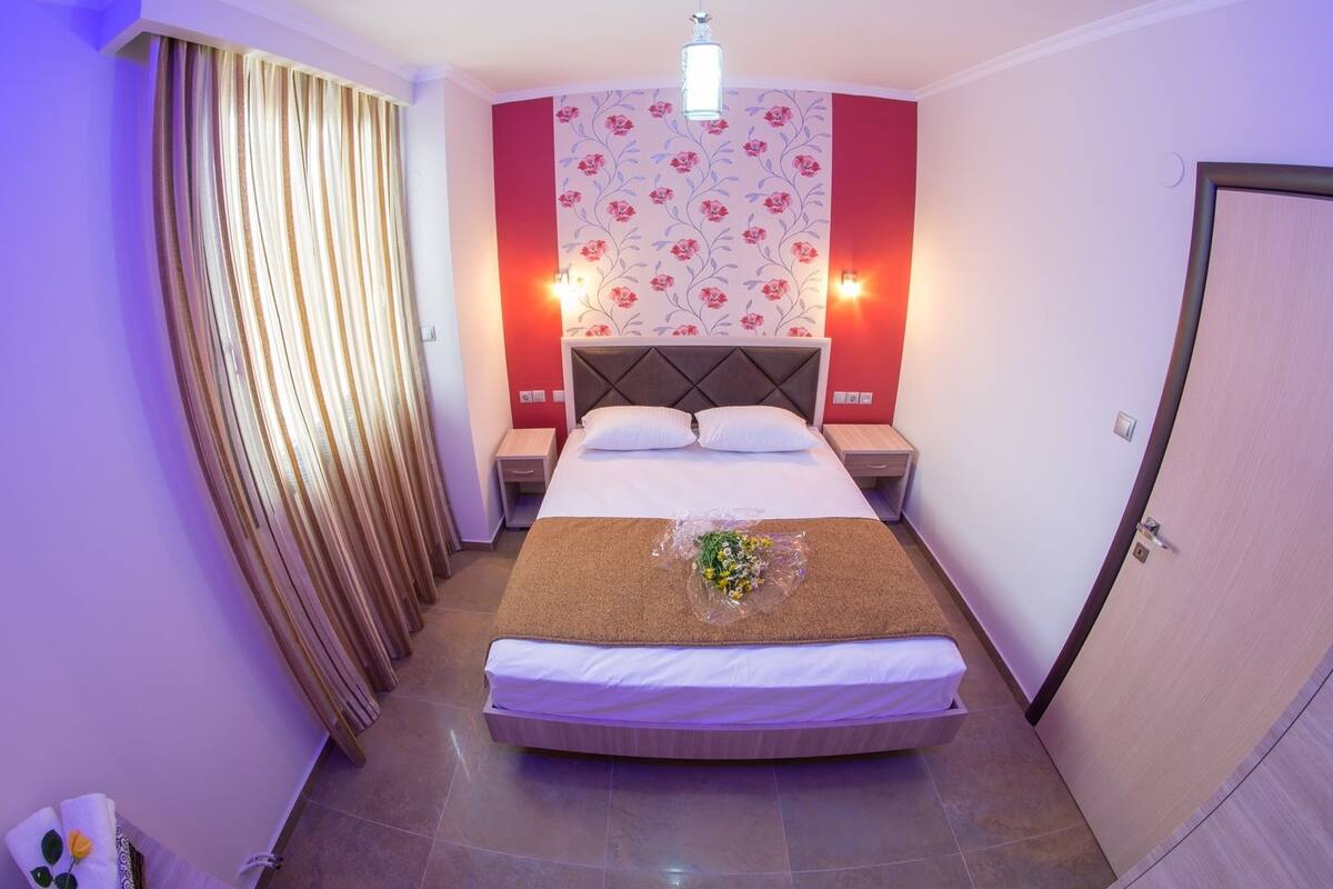 Soundproofing, free cots/infant beds, free WiFi, bed sheets