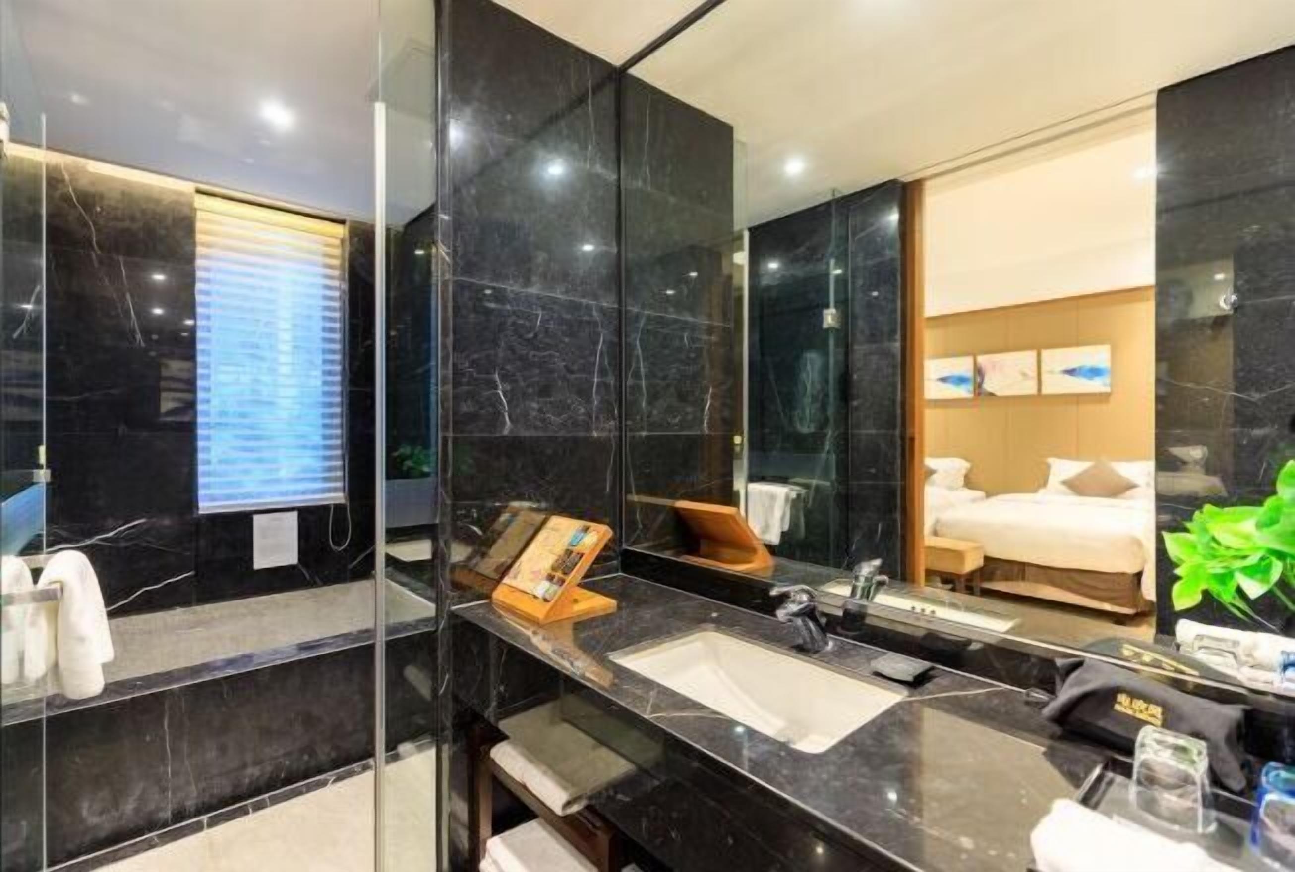 In-room safe, desk, blackout curtains, soundproofing