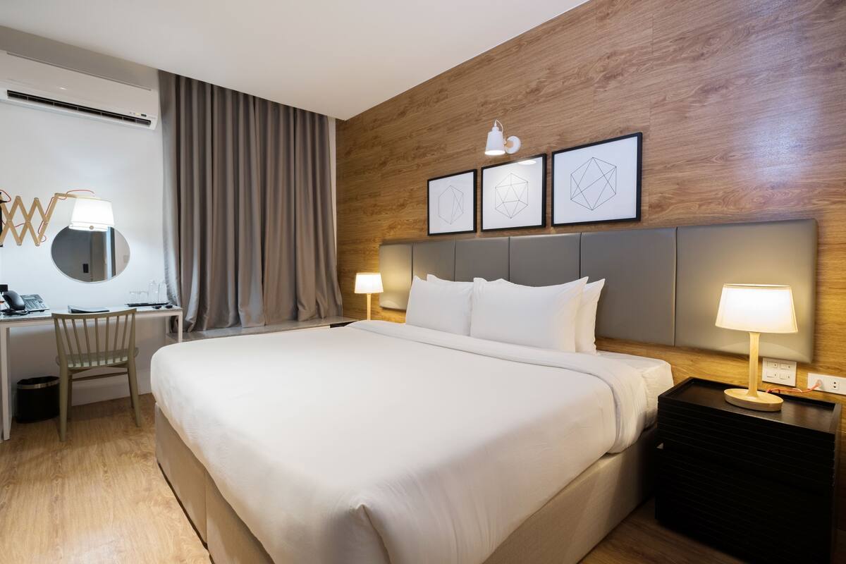 In-room safe, desk, blackout curtains, free WiFi