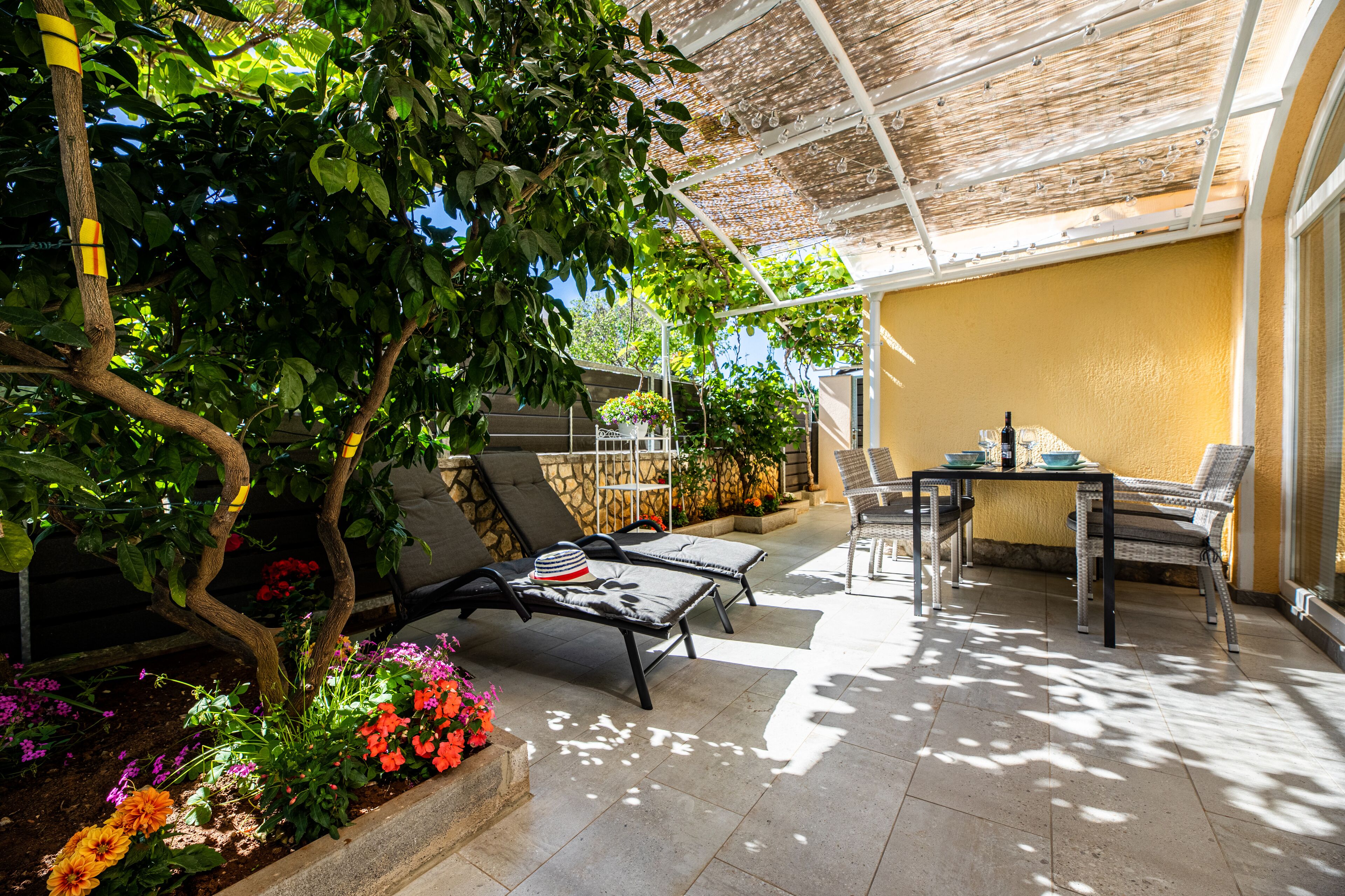 Apartment, 2 Schlafzimmer, Terrasse | Terrasse/Patio