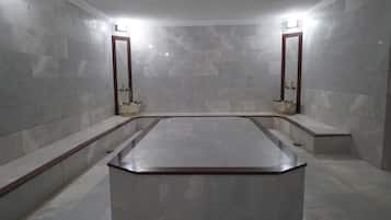Turkish bath, massages