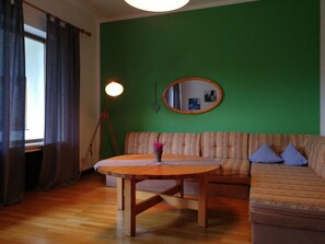 公寓 (Steinschmueckel) | 客廳 | 平面電視