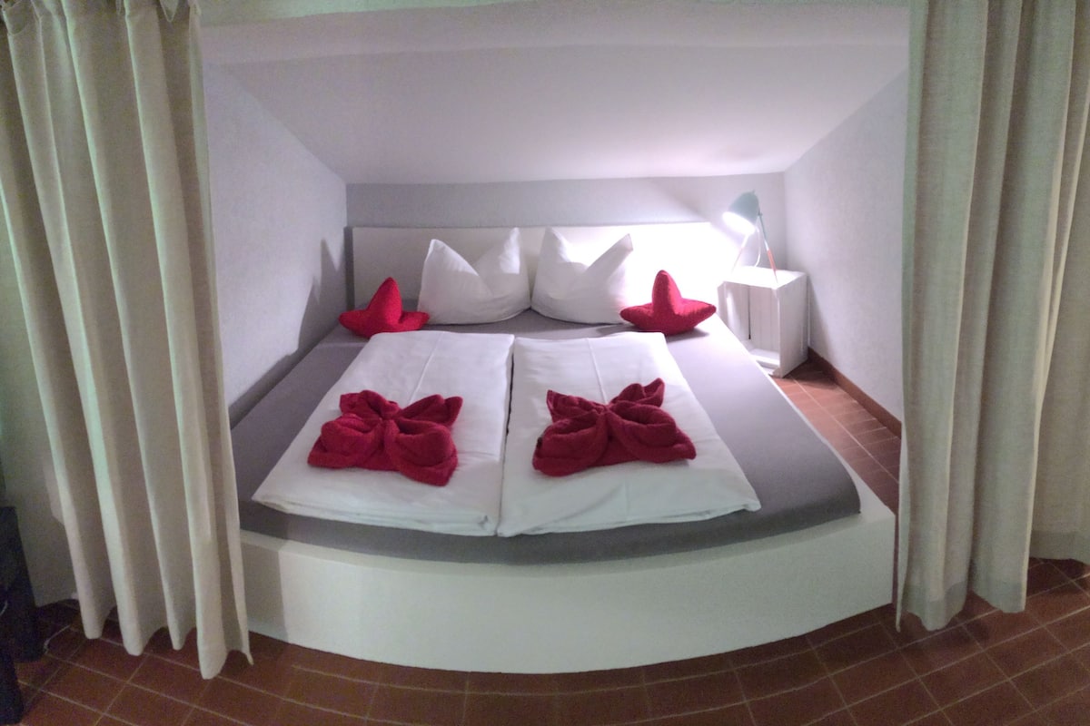 Apartemen, balkon (Spinnwebenhauswurz) | 1 kamar tidur, Wi-Fi gratis, dan didekorasi berbeda-beda