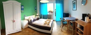 Apartment, Balkon (Felsenbluemchen) | 1 Schlafzimmer, individuell dekoriert, individuell eingerichtet