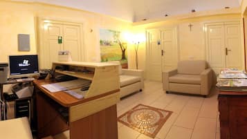 Sala de estar en el lobby