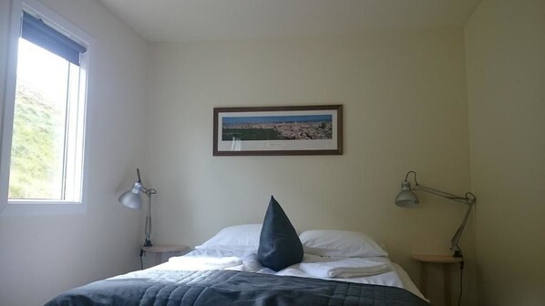 Double or Twin Room, Private Bathroom, Mountain View | Blackout curtains, free cots/infant beds, free WiFi, bed sheets - Nord Marina Guesthouse (Seydisfjordur)