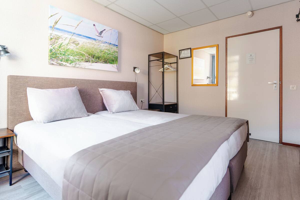 Chambre Double ou avec lits jumeaux, 2 lits une place, non-fumeur