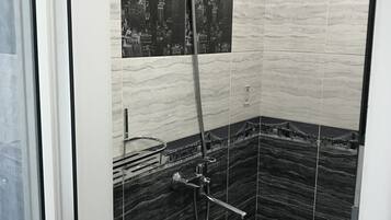 Economy Double Room, 1 Double Bed, Non Smoking | Bathroom shower
