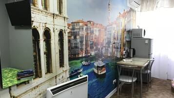 Economy Double Room, 1 Double Bed, Non Smoking | Interior