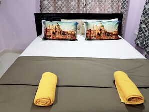 Nhà Executive, nhiều giường, không hút thuốc | Bộ trải giường bằng vải Frette của Ý, bộ đồ giường cao cấp 