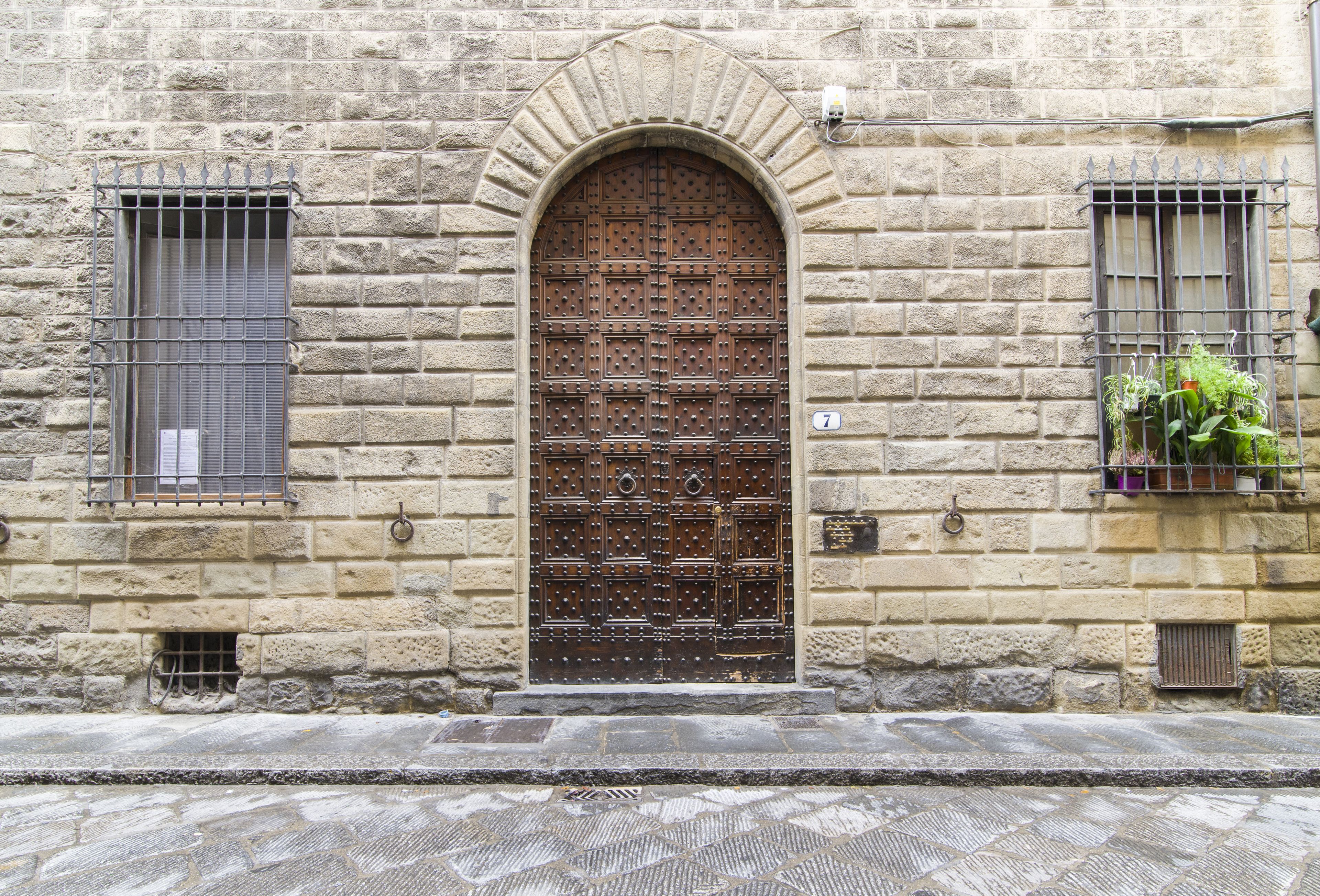 Entrée de l’hébergement