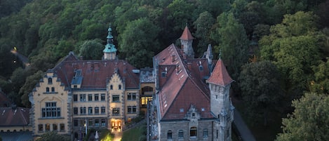 Façade de l’hébergement