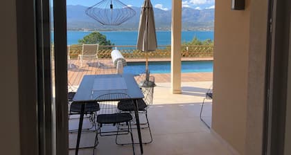VILLA ALTA-ROCCA - 3CH - KLIMA - MEERBLICK - PRIVATER POOL HEATED - NAHE BEACH