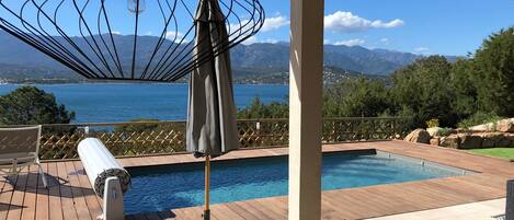 屋外プール、温水プール