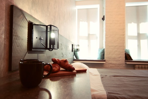 Desk, iron/ironing board, free WiFi, bed sheets