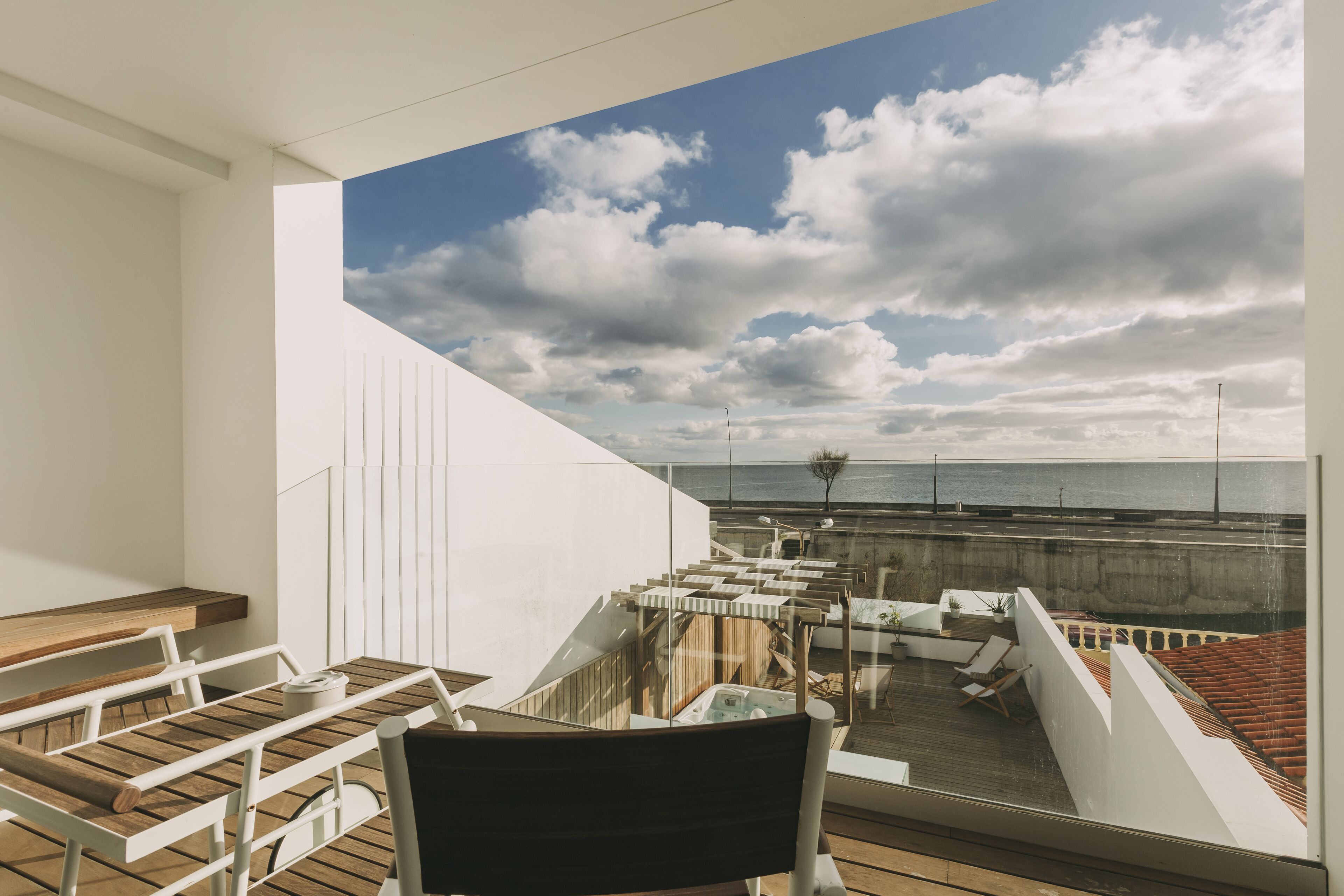 Apartamento premium, 1 quarto, vista para o oceano (Coast 2) | Sacada