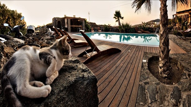 Seasonal outdoor pool - La  Kuddia (Pantelleria)