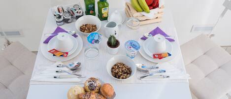 Daily local cuisine breakfast (EUR 10 per person)