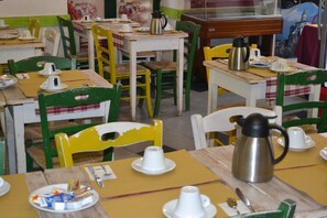 Kontinental frokost er inkludert hver dag
