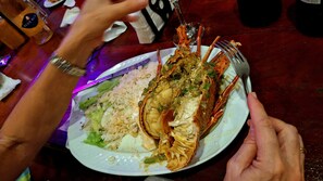 Outdoor dining - Boca Chica Bay Eco Lodge (Boca Chica)