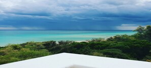 Udsigt fra overnatningsstedet