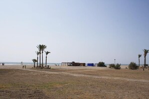 Beach nearby, white sand