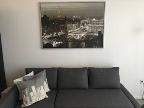 Apartment, 1 Queen Bed with Sofa bed, Non Smoking | Living room | LCD TV - Modern Loft Space Downtown w-Pool (Miami)