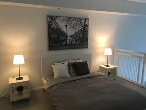 Apartment, 1 Queen Bed with Sofa bed, Non Smoking | 1 bedroom, desk, iron/ironing board, free WiFi