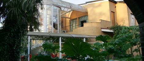 Fassade der Unterkunft