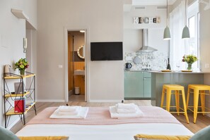 1 quarto, ferros/tábuas de passar roupa, Wi-Fi, roupa de cama