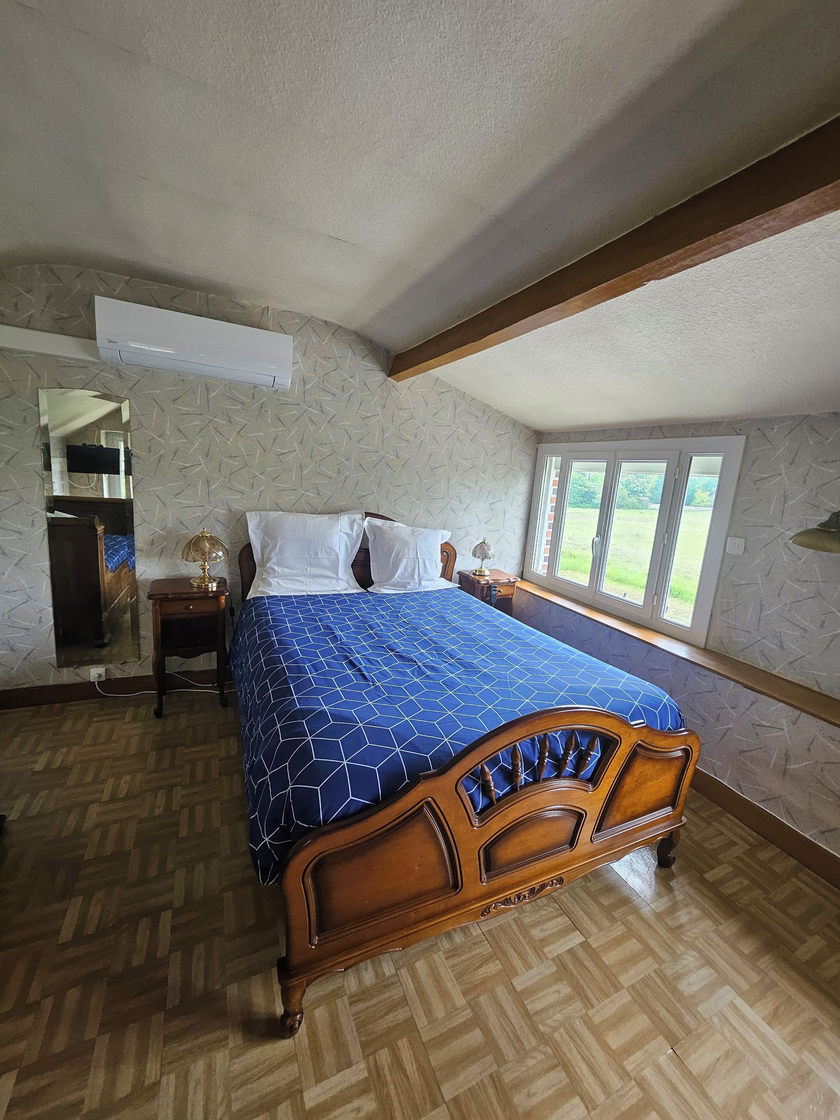 1 bedroom, iron/ironing board, travel crib, free WiFi